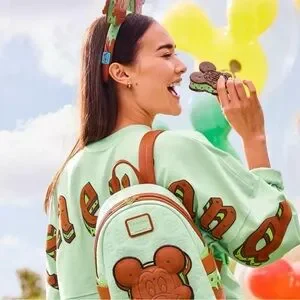 COPY - NWT Mickey mint ice cream sandwich loungefly Disney Eats Loungefly Mickey Mouse Mint Ice Cream Sandwich  main image 4